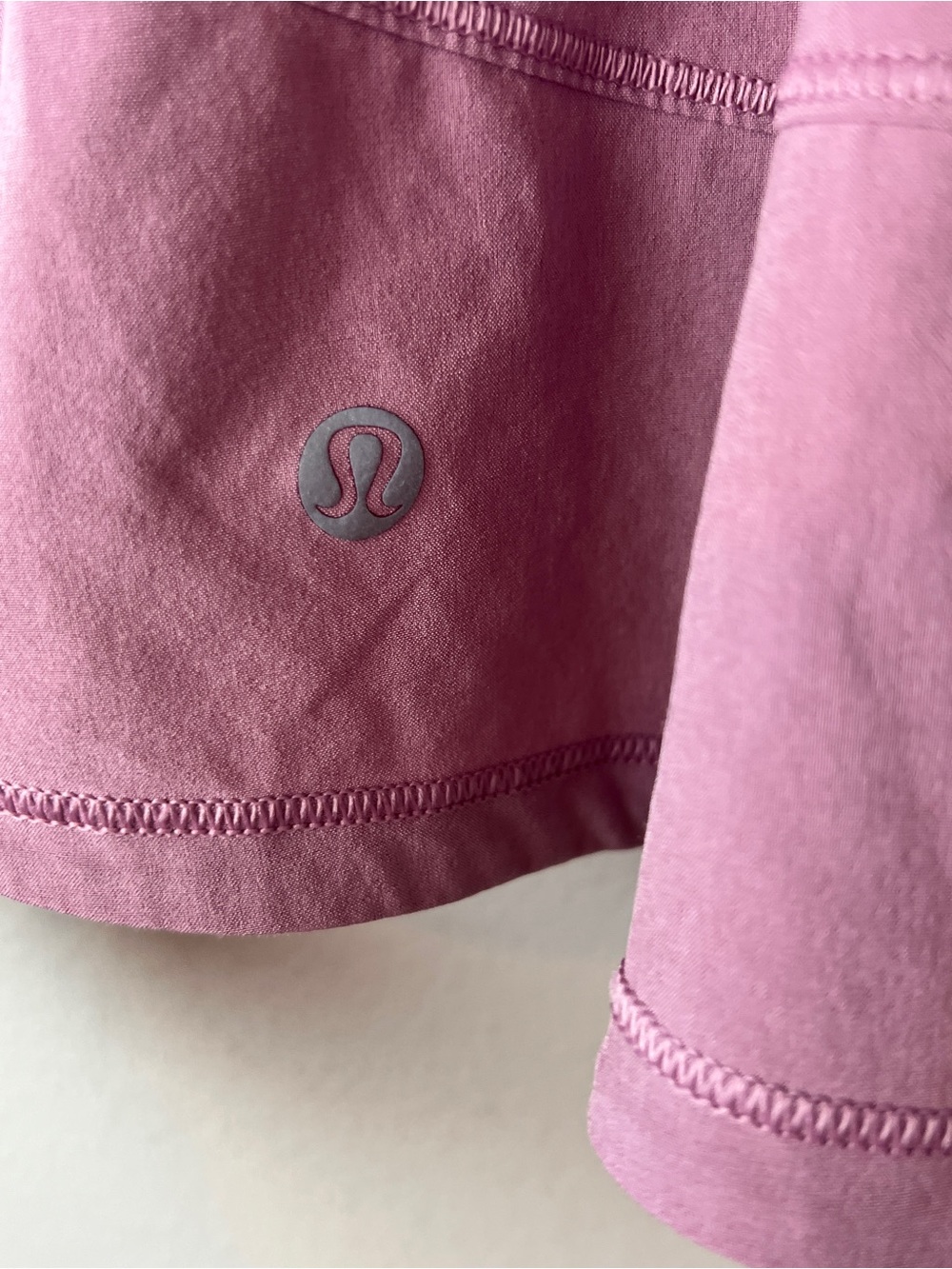 Lululemon Pace Rival Mid Rise Skirt 15” Length Pink Taupe - Picture 4 of 5